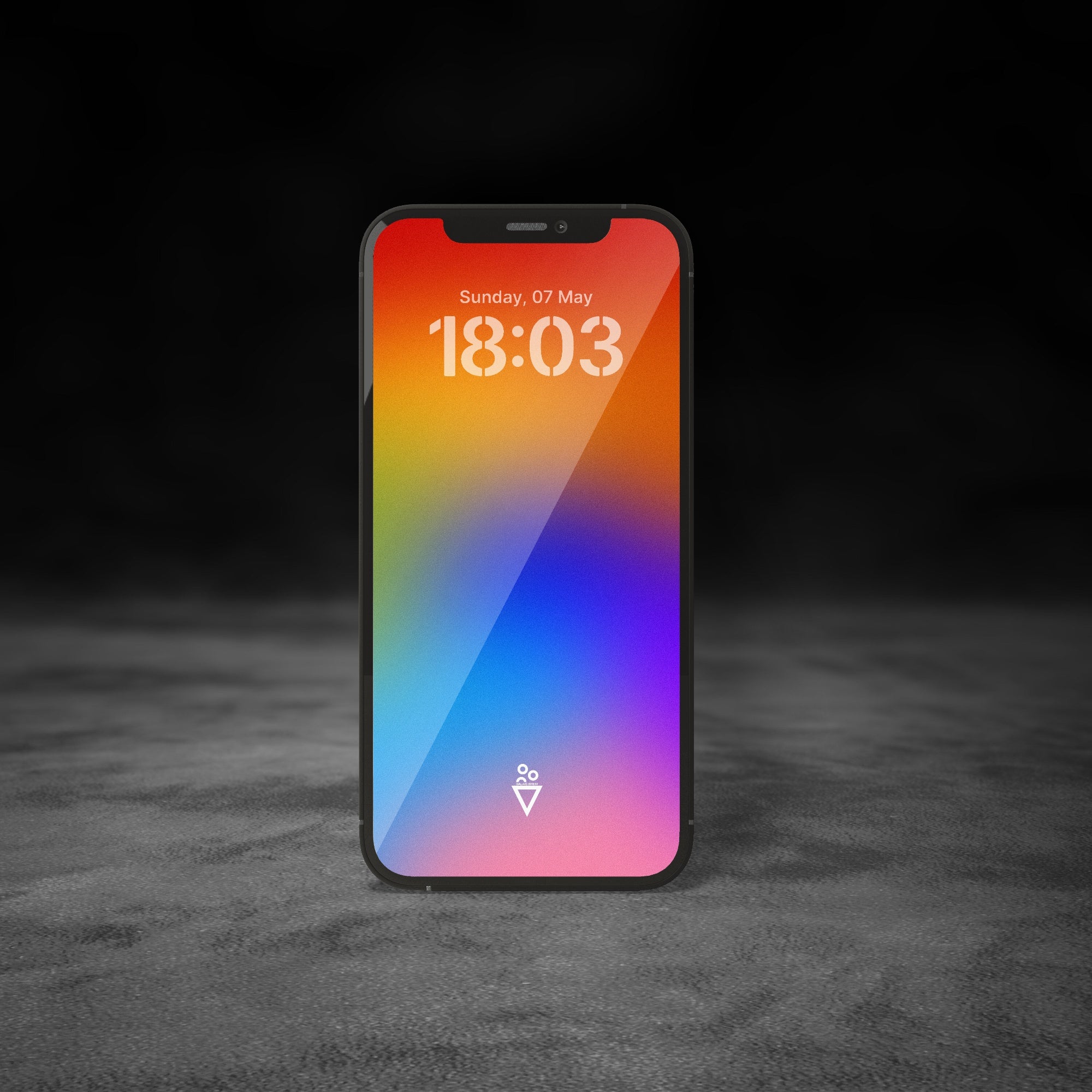 12 Gradient and Pride Phone Wallpapers - Digital Download