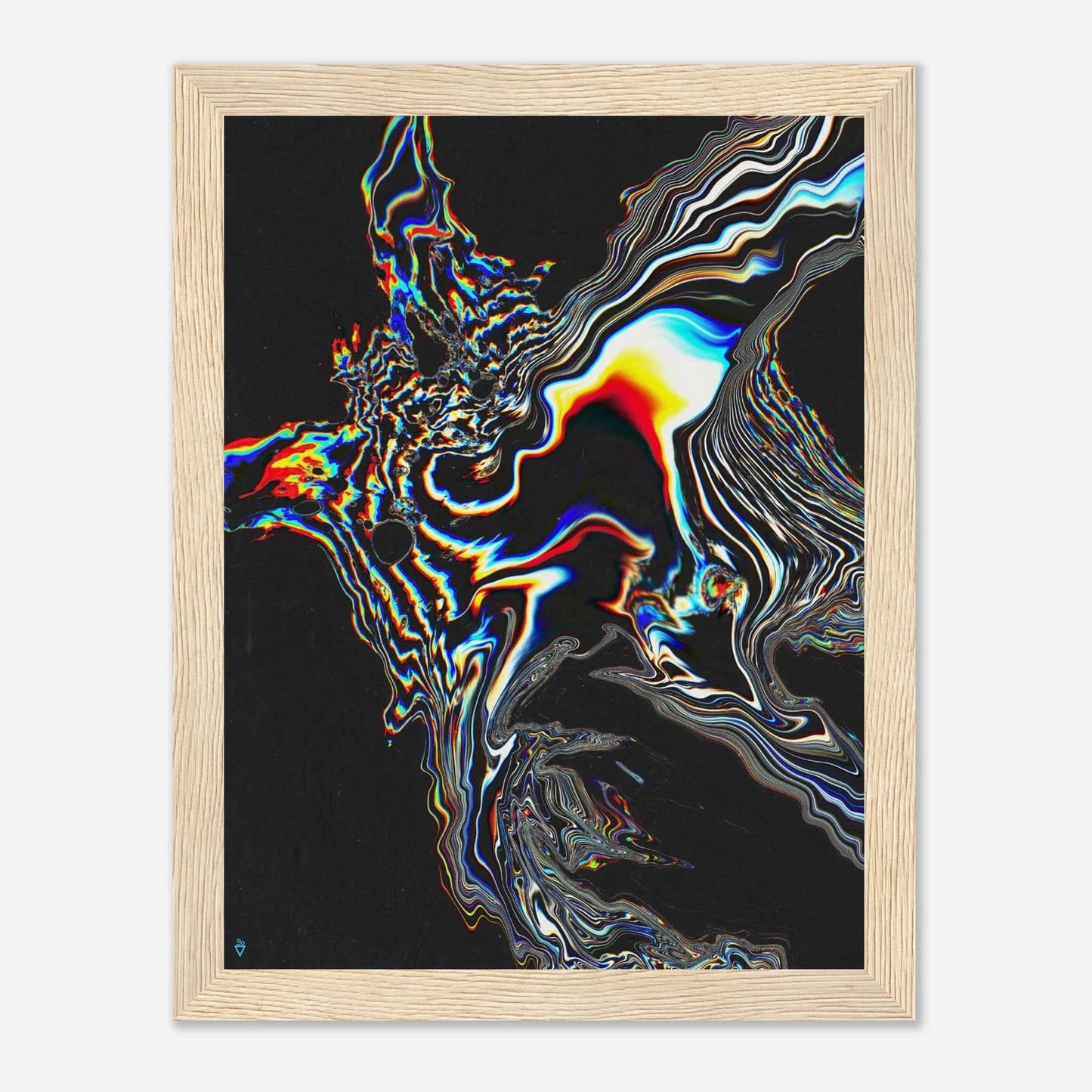 Starburst (Abstract Glitch Art)
