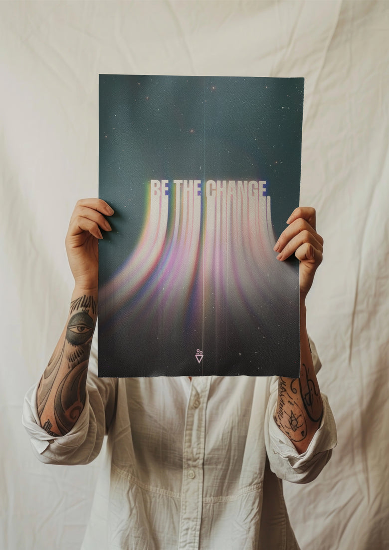 Be the Change (Text Art)