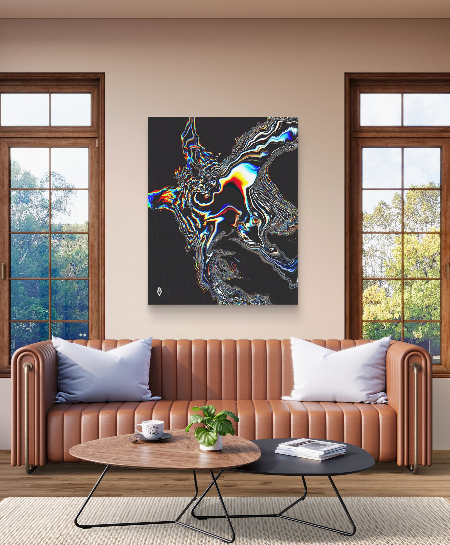 Starburst (Abstract Glitch Art)